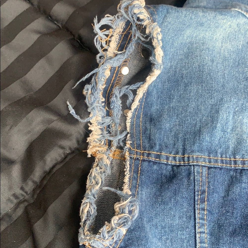 Studded Denim vest - Picture 7 of 8